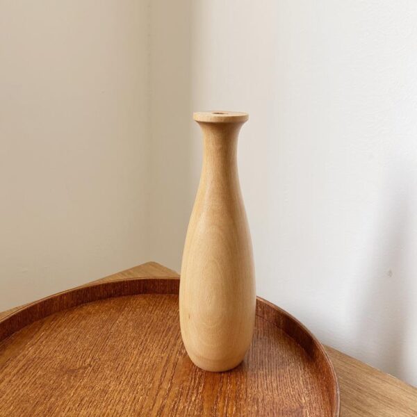 vase en bois