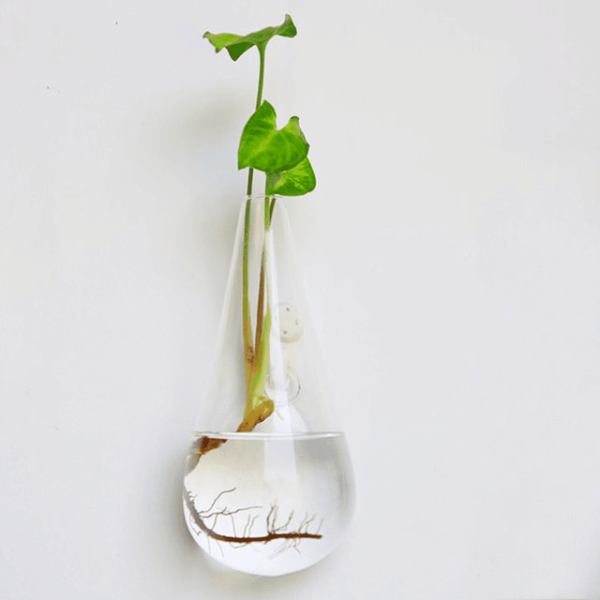 vase mural en forme de goutte d'eau