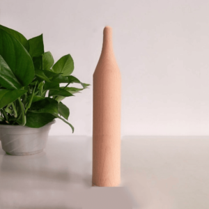 Vase en bois à fleurs sèches - n°2