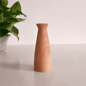 Vase en bois à fleurs sèches - n°5